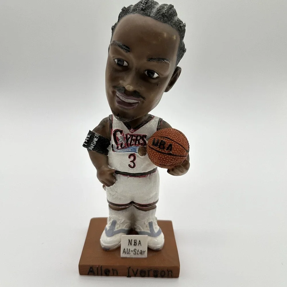 Philadelphia 76ers Bobblehead One Size Multi Color NBA Basketball Allen Iverson